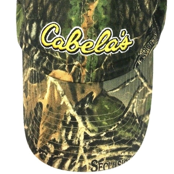 Cabela's Accessories Cabelas Camouflage Strapback Baseball Cap Hat